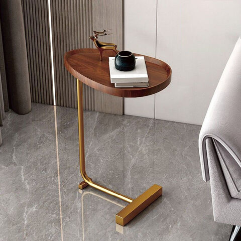 Mesa Auxiliar Taburete Muebles de Metal Baratos Diseñador de Café Sala de Estar Extremo Moderno Sofá Mesa de Té Lateral
