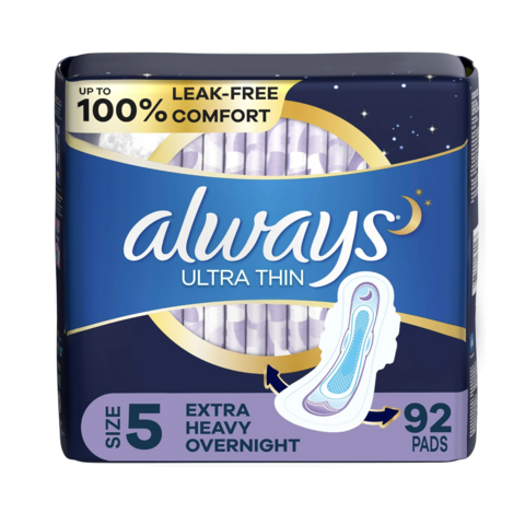 Pensos higiénicos ALWAYS Ultra Platinum Secure Night perfumados embalados individualmente for sale at factory direct price