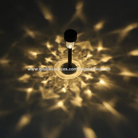 Lampes Solaires de Sol Extérieures, Lampes de Chemin LED Blanc Chaud à Énergie Solaire, Éclairage Décoratif Paysager Étanche pour Jardin for sale at factory direct price