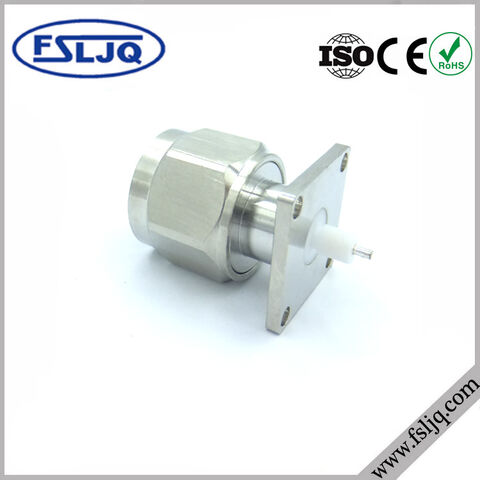 COBRE SIN PLENO 4-HOLE BRIDA N MACHO RECTO RF CONECTORES COAXIALES CON PRECIOS DE FÁBRICA for sale at factory direct price