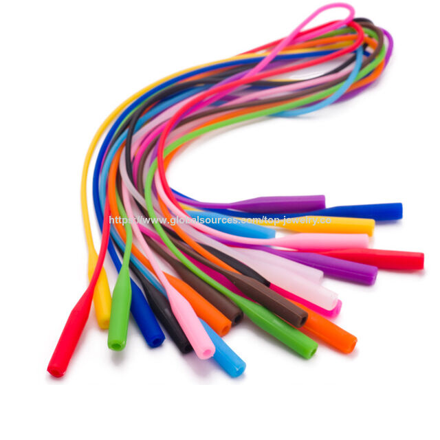 Cordons Élastiques en Silicone Couleurs Bonbon pour Lunettes de Soleil, Chaînes Antidérapantes Personnalisables, Certifications BSCI, Sedex 4 Piliers for sale at factory direct price