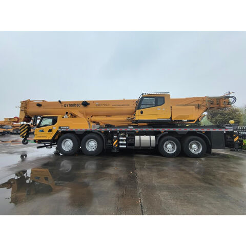 5 Section Boom 100 Ton Crane Qy100k5c Truck Crane In Southeast 
