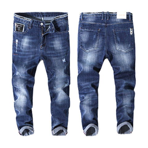 Bulk Buy China Wholesale Popular Men's Crack Jeans Jx $19 from Jinjiang ...