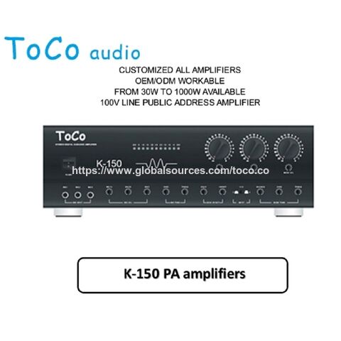 K-150 Pa Amplifiers Stereo Digital Karaoke Amplifier, Disco Use