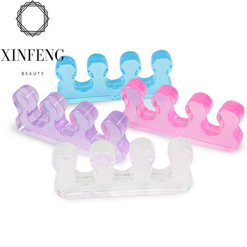 Separador de Dedos de Silicona para Uñas Artísticas, Corrector de Juanetes, Soporte para Pulgar, Herramientas para Uñas
