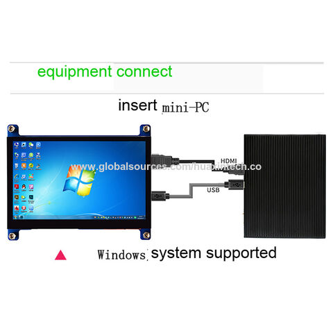 4,3-Zoll-TFT-LCD-Modul mit PCBA, 800x480 Auflösung, HDMI-Schnittstelle - Industrie-LCD-Display