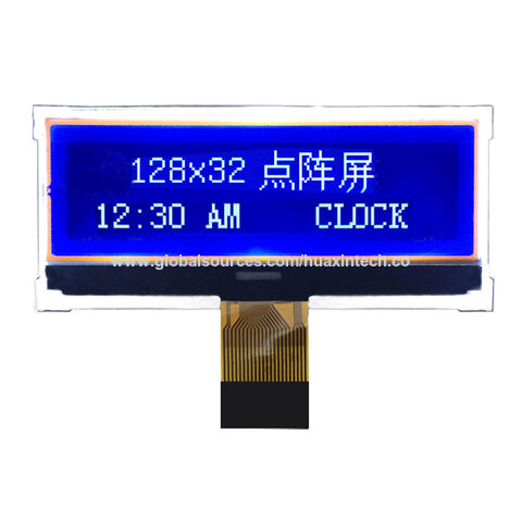 2-Zoll-Mono-LCD-Display, FSTN/negativ/transmissiv, 1/33 Duty, 1/6 Bias, 22 Pins 4-Draht-SPI for sale at factory direct price