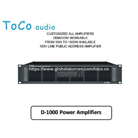 Customized Switching Power Supply Amplifier 2u For Performance Use