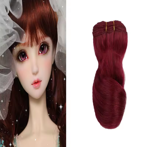 Newest Premium quality mohair for dolls hair