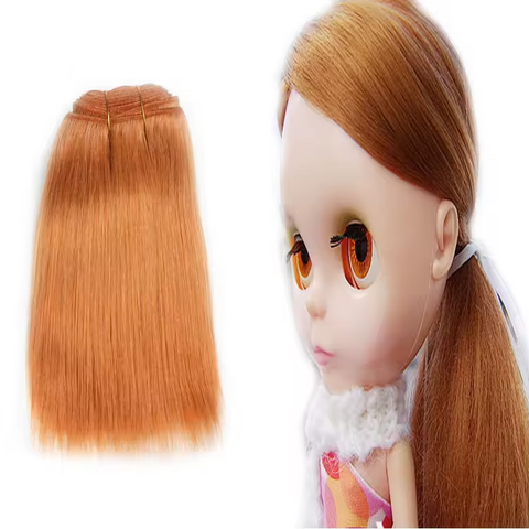 Fashion Style Hot Sell Angora Doll Hair Wig Weft Mohair 100% Angora ...