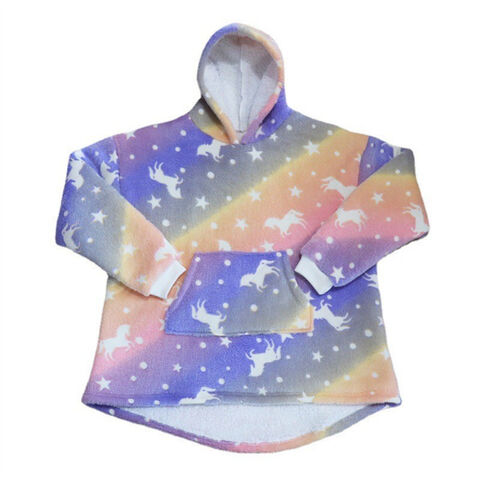 Manta con Capucha Cálida y Portátil, Sudadera Oversize de Sherpa con Capucha, Bolsillo y Mangas, Súper Suave y Cálida for sale at factory direct price