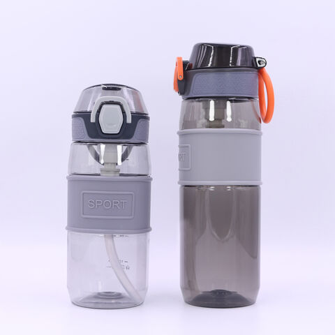 Bouteille d'eau de sport avec poignée pour l'alpinisme - Gourde réutilisable