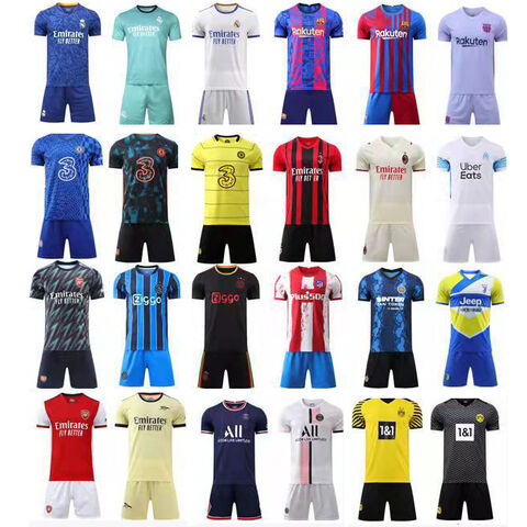 Custom Team Shirt Soccer Wear Breathable Soccer Uniform Football T ...