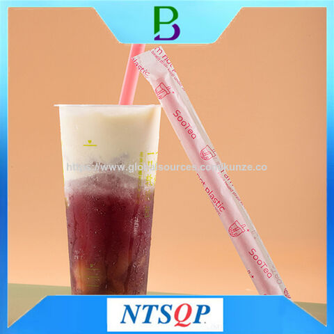 Pajitas Biodegradables de Alta Calidad y Seguras para Alimentos, PLA, Color y Tamaño Personalizables, Almidón de Maíz, Compostables, Desechables