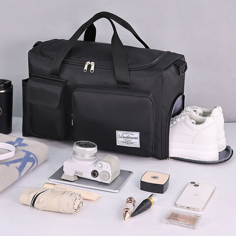 Mala de Ginásio Feminina e Masculina com Compartimento para Sapatos e Bolso Molhado, Mala de Viagem Duffel para Avião for sale at factory direct price