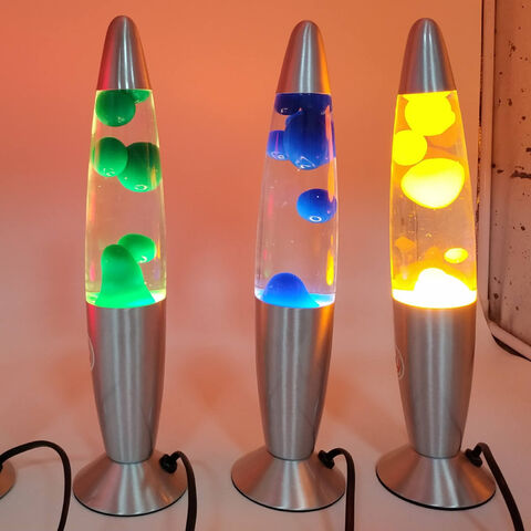 Powatron 16 Inch Retro Rocket Magma Lamp Relaxing Mood Lifting Bedroom