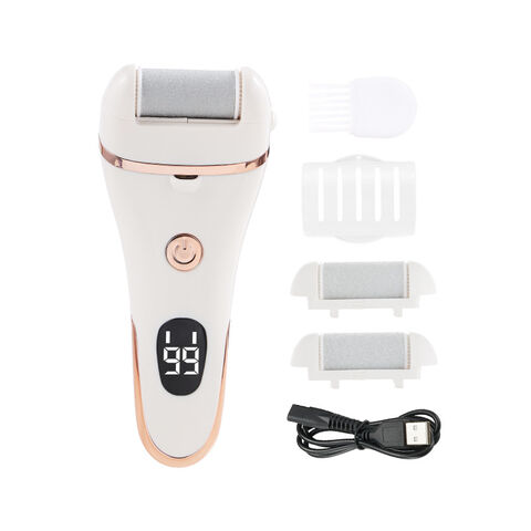 Wiederauf ladbare elektrische Pediküre Trimmer Toter Harter Haut wäscher Peeling Fuß polierer Pflege Datei Fuß schleifer Kallus entferner for sale at factory direct price