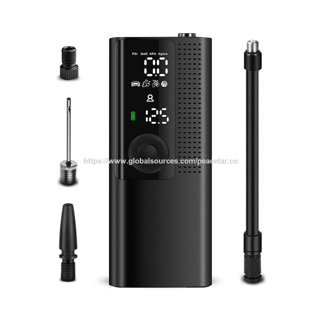 Rechargeable Tire Inflator For Car Tires With 120 Psi Air Pressure ...