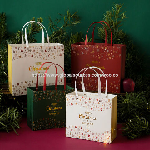 Caixa de envio de presente de Natal de papelão ondulado com impressão personalizada, caixa de correio de Natal elegante de alta qualidade, embalagem for sale at factory direct price