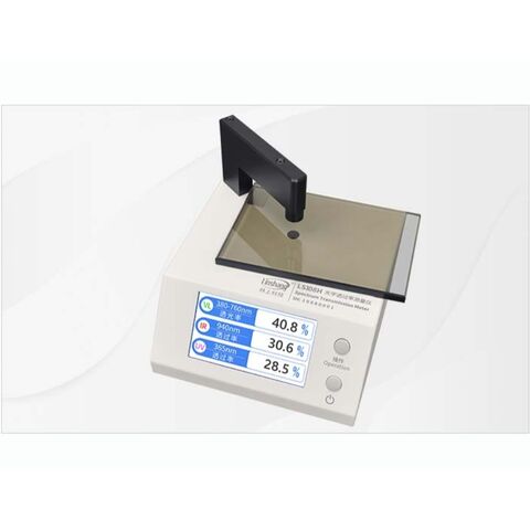 Venta caliente instrumento de medición de transmitancia óptica, adecuado para medir materiales pequeños y materiales más gruesos