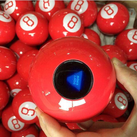 AI-MICH Werbeartikel Neuer Retro Magic Mystic 8 Ball Entscheidungsfindung Wahrsagerei Antwortball Cooles Spielzeug Geschenk