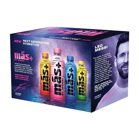 Messi's New Hydration Drink Más+: A Ga - Buy Germany Wholesale Mast+ ...