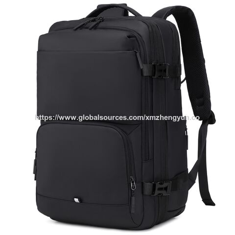 Sac à dos de voyage, 35L-40L, extensible, très grand format, approuvé par les compagnies aériennes, sac à dos léger pour hommes et femmes avec TISSU AVEC GRS