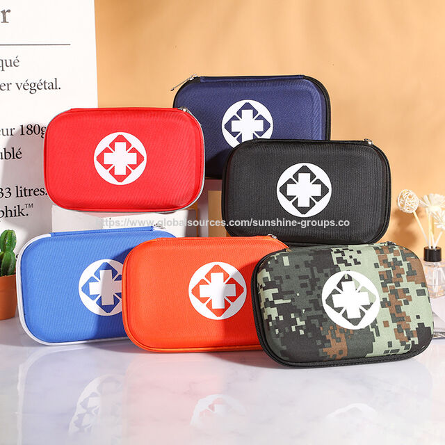 Trousse de premiers soins EVA d'extérieur, trousse familiale, sac de rangement, trousse d'urgence EVA, boîte d'urgence pour voiture, trousse médicale de secours