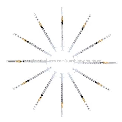 Factory Direct High Quality China Wholesale Disposable Syringe 1 Ml ...