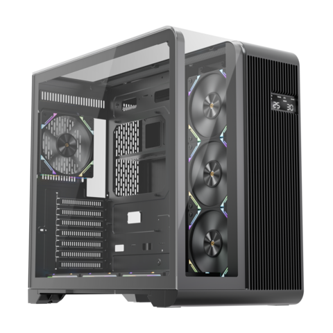 1stplayer Rt7 Tempered Glass Computer Pc Gaming Case With Display ...