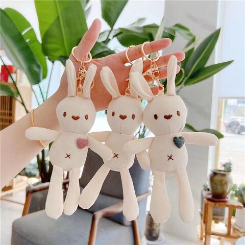 Conejo de peluche suave y adorable, muñeco de conejo tierno, regalo para bebé, juguete de peluche kawaii, regalo de Navidad, peluche para bebé