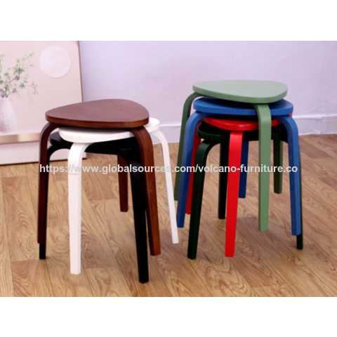 Wholesale Economy Home Dining Stool Thickened Color Fashion Restaurant ...