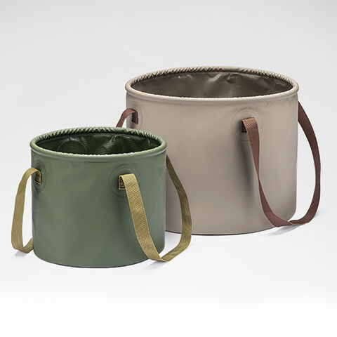 Cubo Plegable Portátil Multifuncional con Asa, Contenedor Ligero Plegable, Lavabo para Camping y Viajes - Ideal para Mayoristas