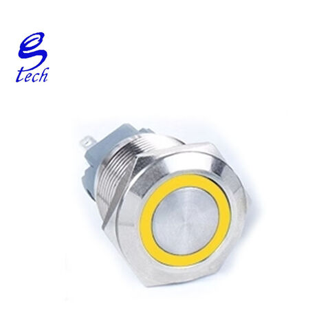 Bulk Buy China Wholesale 19mm Ring Light Yellow Self Recovery Metal ...