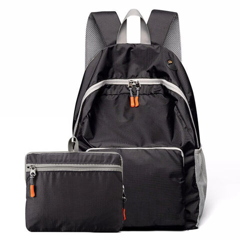 Sac à dos de randonnée pliable léger pour voyage en plein air avec tissu REACH et GRS pour hommes