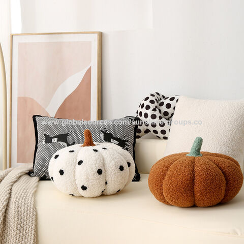 Cojín pequeño de calabaza, almohada para el hogar, sofá Netflix, lindos peluches, almohada de regalo para ventana de dormitorio