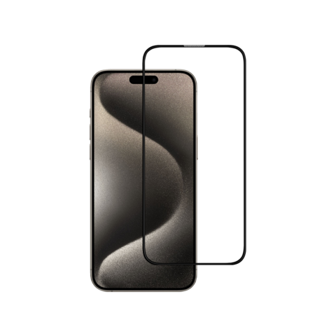 Protecteur d'Écran en Verre Trempé Courbé 3D Anti-Rayures K-ZDOO HD Ultra-Clair Anti-Empreintes Digitales pour iPhone 15/15 Plus/15 Pro/15 Pro Max