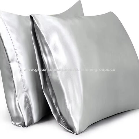 Funda de almohada de color sólido para dormitorio de estudiantes, lijada, cómoda, transpirable, transfronteriza, funda de núcleo de almohada para hotel