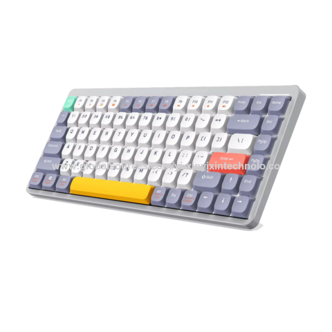Teclado Mecánico Inalámbrico Delgado de Perfil Bajo con 84 Teclas, Triple Modo BT 2.4Ghz y Switch Outemu for sale at factory direct price