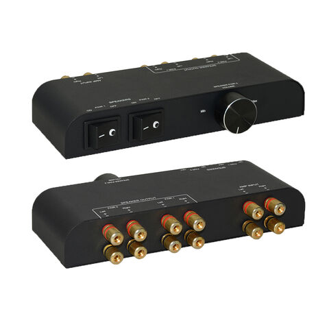 Altavoz bidireccional GMAX con control de volumen: distribuye señales de salida de amplificadores de audio a diferentes altavoces. for sale at factory direct price