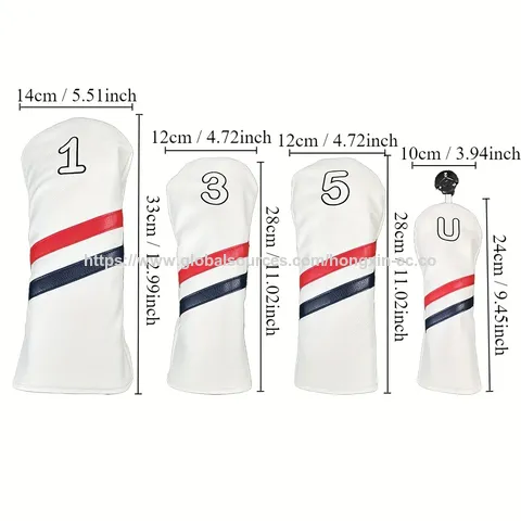 1 unidad/4 unidades Funda para palo de golf, Funda protectora impermeable para palo de golf con estampado numérico for sale at factory direct price