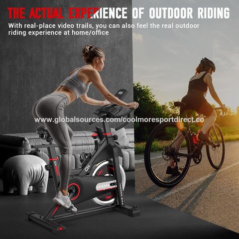 Exercise Bike, Stationary exercise Bikes for Home with 330lbs Weight Capacity, Indoor Cycling Bike with Comfortable Seat Cushion, for sale at factory direct price