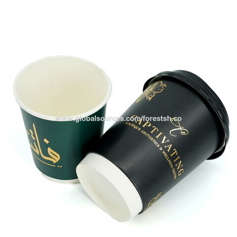 Customized Logo Round Kraft Paper Cups Packaging Wholesale Food Grade ...