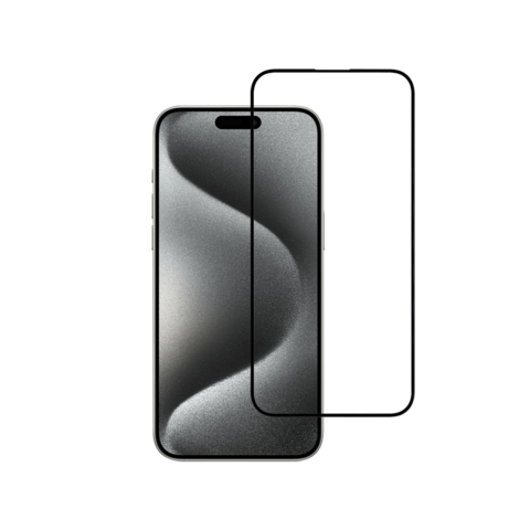 Protecteur d'Écran en Verre Trempé K-ZDOO 2.5D pour iP15/15Plus/15Pro/15Pro Max