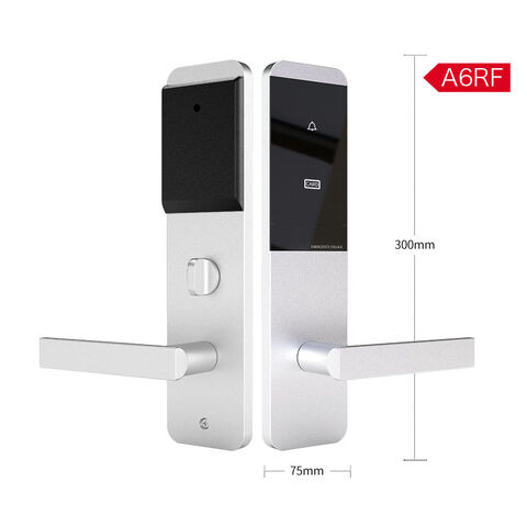 SINOVOTEC Hotel RFID Sistema de Control de Acceso Cerradura Inteligente para Puerta WiFi TTLOCK Tuya con Teclado de Control de Acceso Táctil y Huella Digital for sale at factory direct price