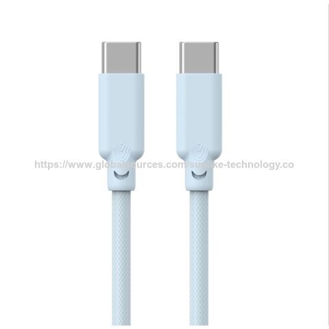 Pabrik OEM ODM, Kabel Tipis Sunlike, Plug Ramah Casing, USB 2.0, PD60W, 480Mbps, untuk Pengisian Daya Ponsel dan Transfer Data, Warna Baru