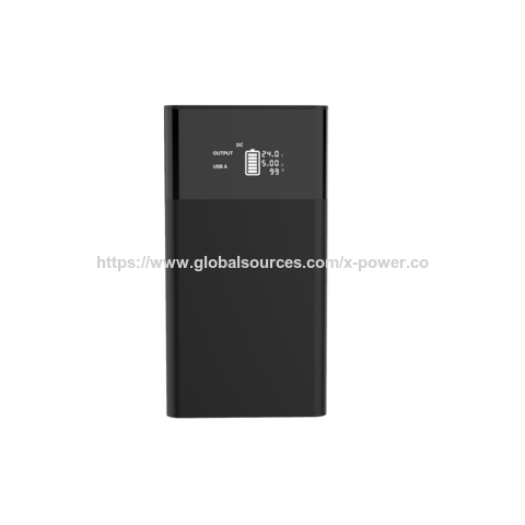 Meilleur prix de gros, batterie externe haute puissance 100W pour ordinateur portable, source d'alimentation de secours pour produits médicaux, 25000mAh USB-A/USB-C OEM/ODM