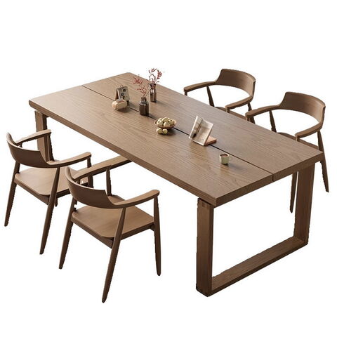 Bulk Buy China Wholesale Nordic Solid Wood Dining Table And Chair ...