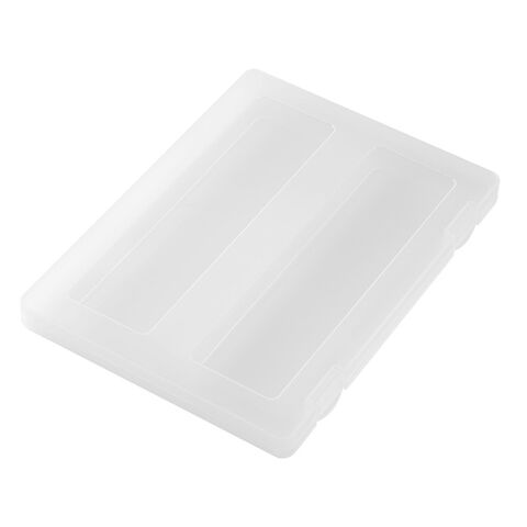 Caja de almacenamiento de documentos y datos de papel de prueba A4 de plástico transparente al por mayor