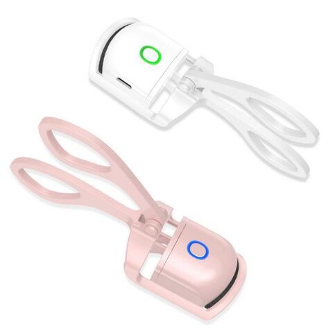 WOO Mini Modelador de Cílios Elétrico Recarregável USB Rosa Aquecido, Modelador de Cílios Aquecido, Venda Quente